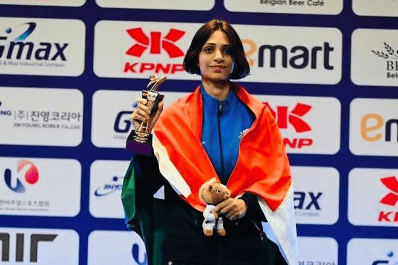 Kashish Malik, atlet taekwondo profesional asal India (c) Kashish Malik Instagram/@kashishmalik04
