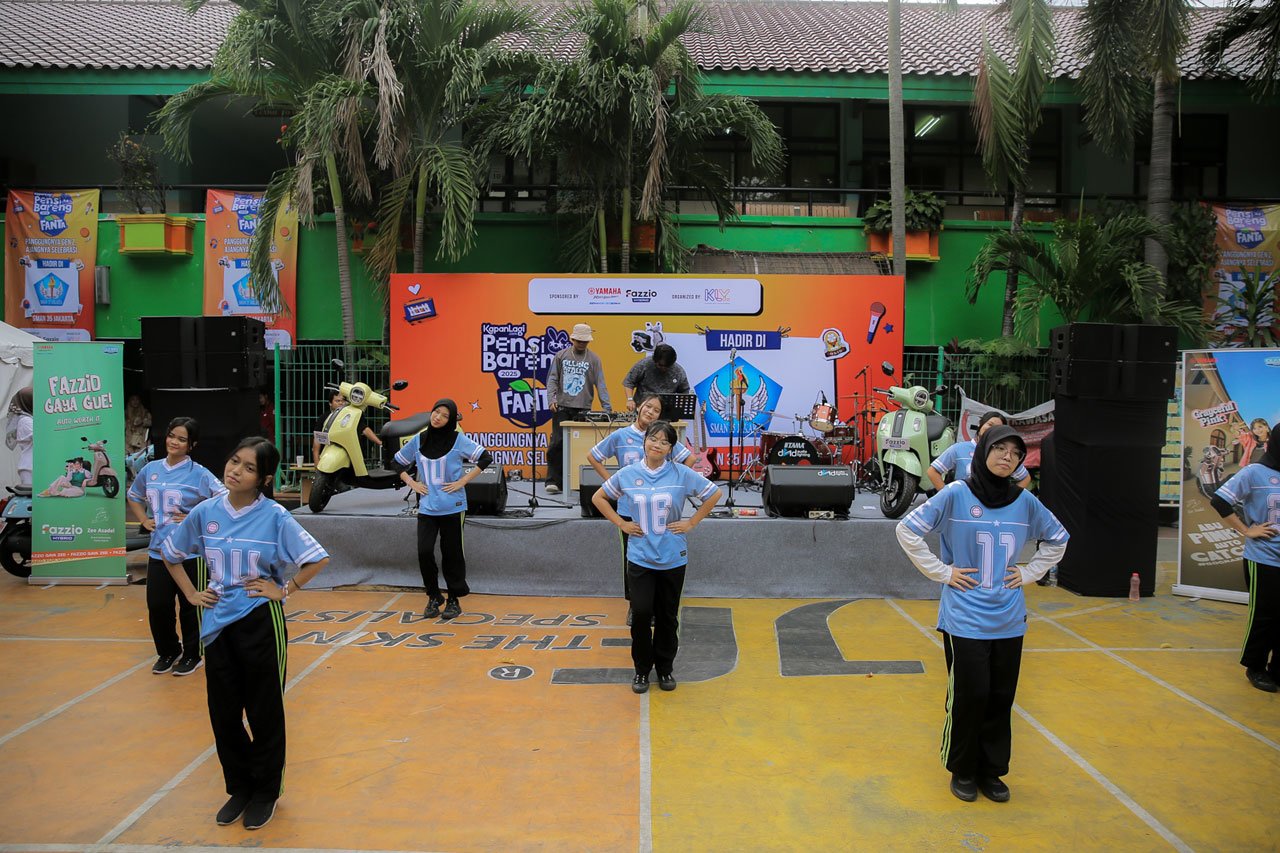 Keseruan Kapanlagi Pensi Bareng 2025 di SMAN 35 Jakarta (c) Dok. KLY