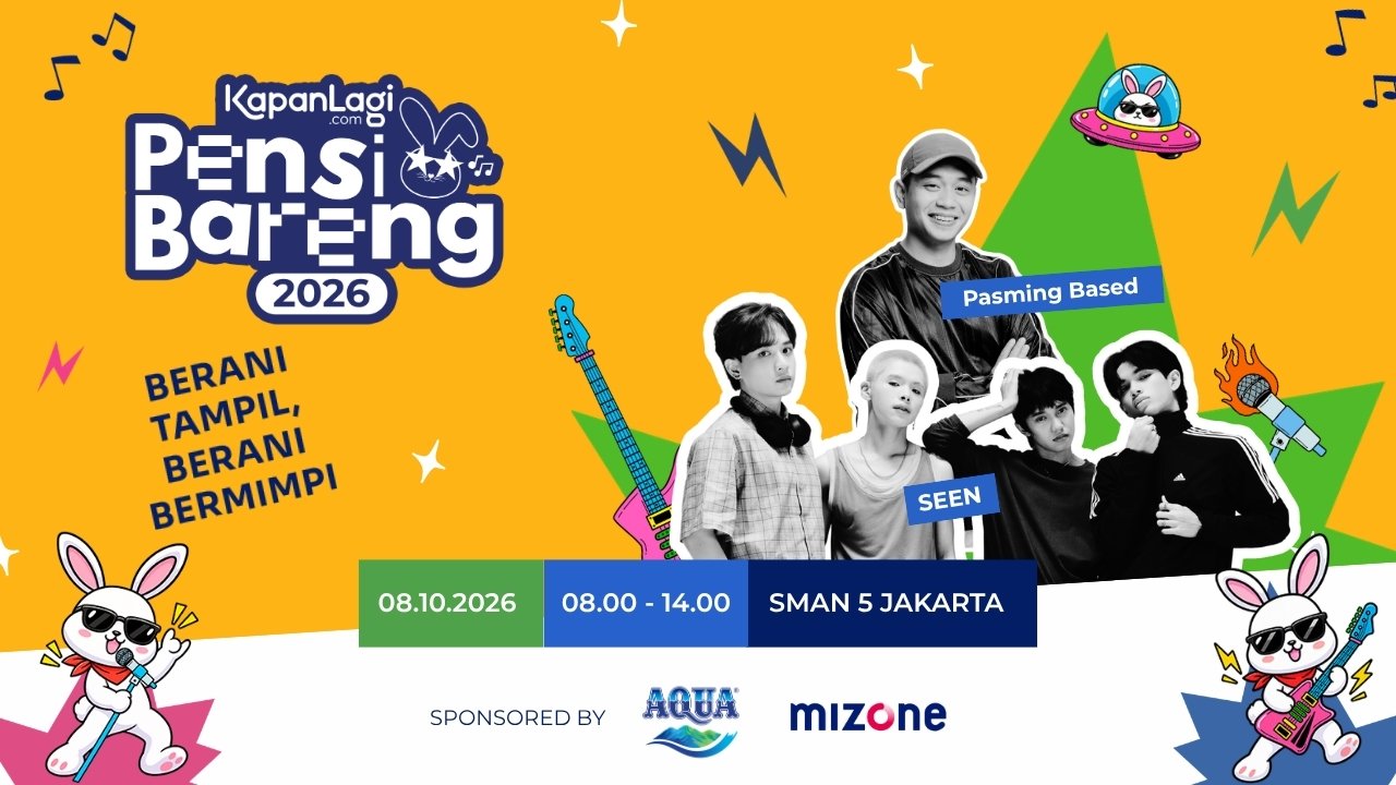 Keseruan KapanLagi Pensi Bareng (KLPB) 2026 berlanjut ke SMAN 5 Jakarta pada 8 Oktober 2026 (c) Dok. KLY