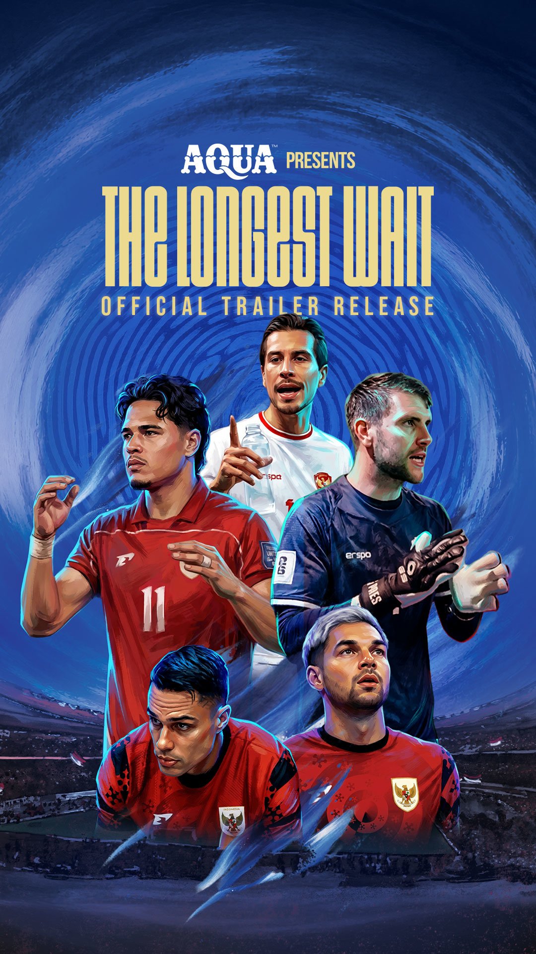 Film dokumenter perjalanan Timnas Indonesia, The Longest Wait, merilis trailer perdana sekaligus memperkenalkan Rayakan Pemenang sebagai soundtrack resmi film (c) Dok. Istimewa