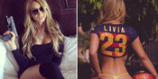 Livia Gullo, Penggemar Barcelona Yang Super Hot