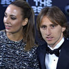 Galeri Best FIFA Awards: Luka Modric & Vanja Bosnic