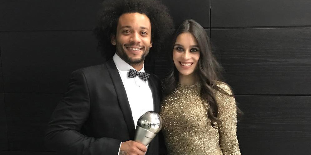 Galeri Best FIFA Awards: Marcelo & Clarisse Alves