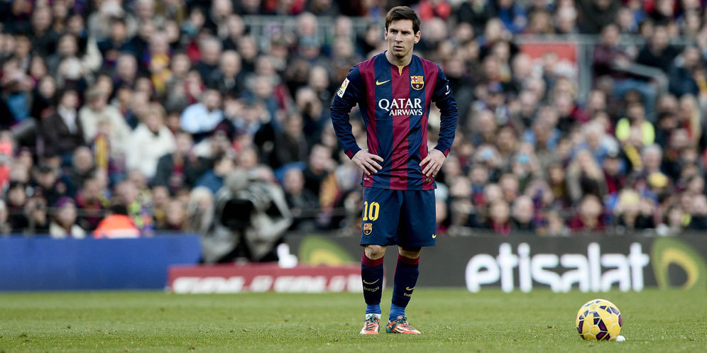 Lionel Messi sudah mengukir 32 gol dan 14 assist di La Liga musim ini © AFP