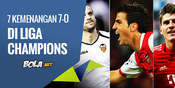 7 Kemenangan 7-0 di Liga Champions