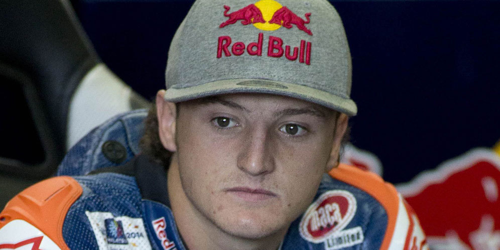 Jack Miller saat membela Red Bull KTM Ajo di Moto3 2014. (c) AFP