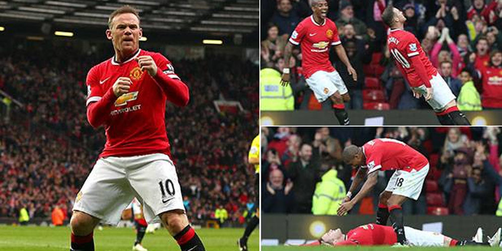 Wayne Rooney dan 12 Selebrasi Terbaik Premier League