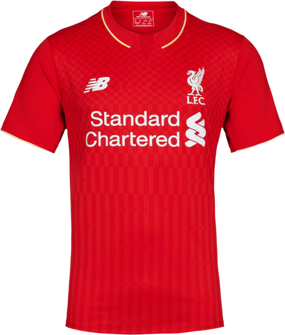 Detail Jersey Home Liverpool 2015-16 - Bola.net