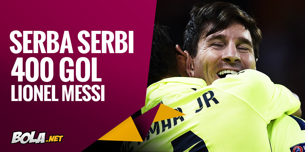 Fakta Menarik Seputar 400 Gol Lionel Messi