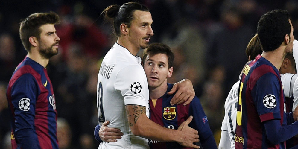 Tujuh Tahun Ibrahimovic Setia Pada Messi