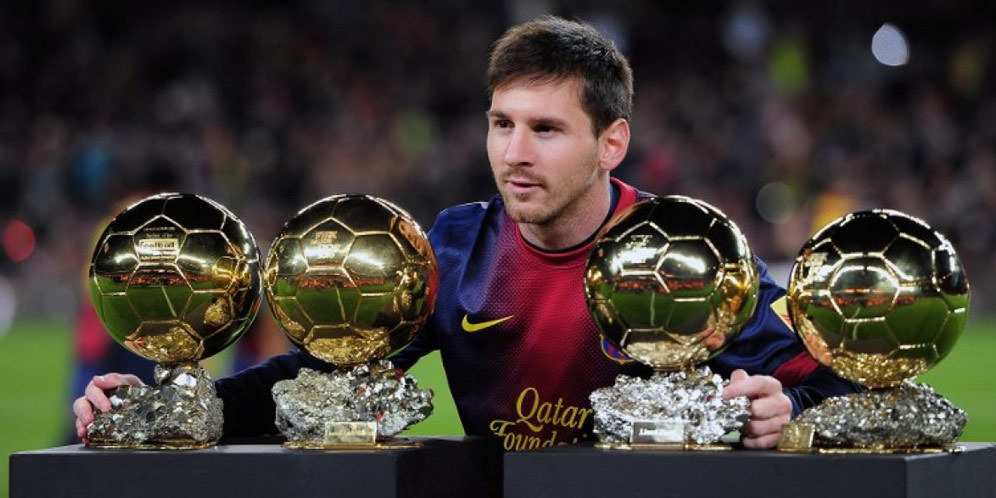 Messi Sukses Raih 'Mini' Ballon d'Or 