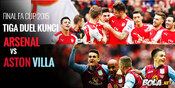 Final FA Cup 2015, Arsenal vs Aston Villa: Tiga Pertarungan Kunci di Atas Lapangan Final FA Cup 2015, Arsenal vs Aston Villa: Tiga Pertarungan Kunci di Atas Lapangan