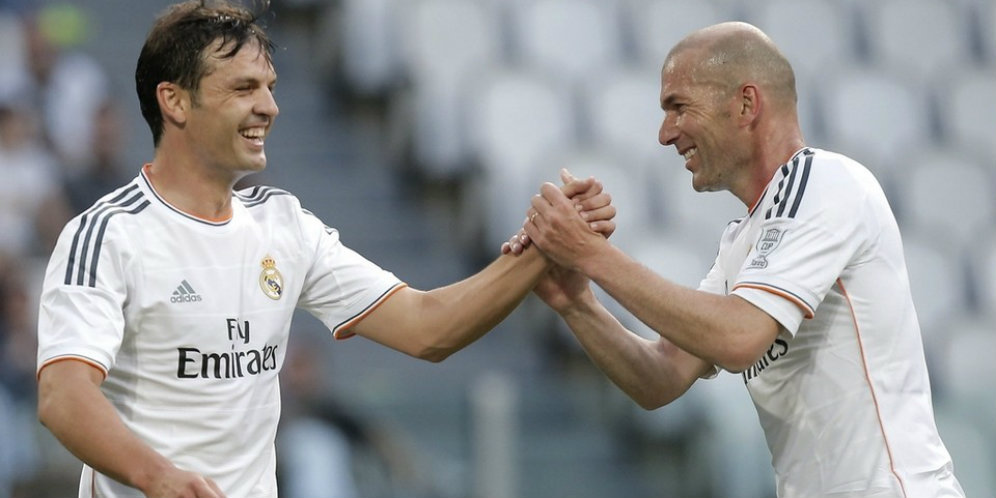 Fernando Morientes & Zinedine Zidane