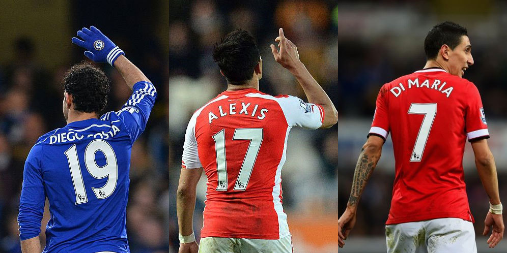 10 Jersey Terlaris di Premier League 2014-15