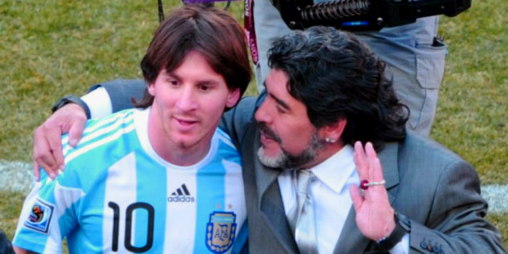 Kerap Dibandingkan Messi, Ini Jawaban Maradona