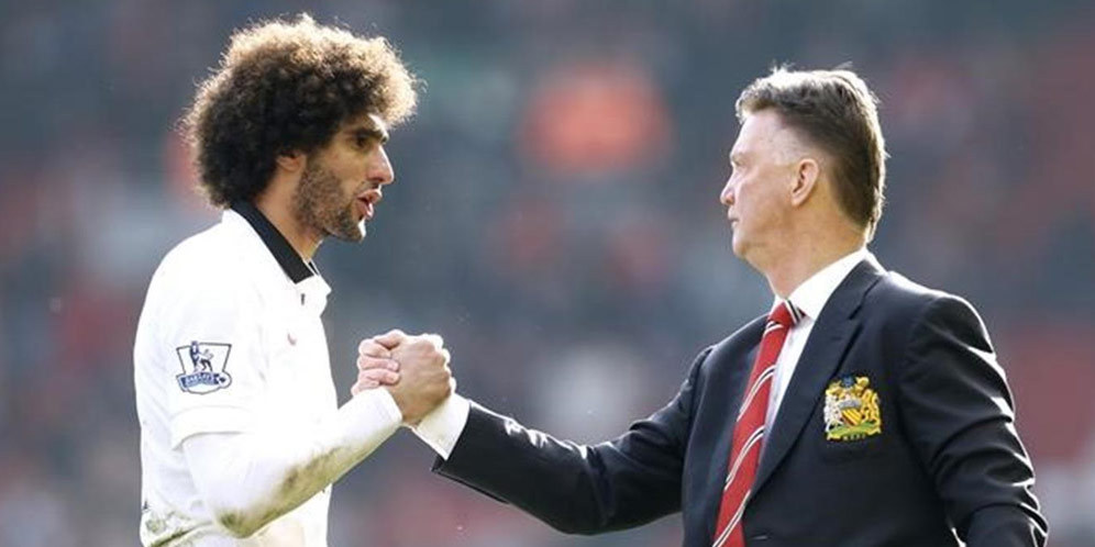 Fellaini Yakin Van Gaal Bisa Bawa MU Juara EPL