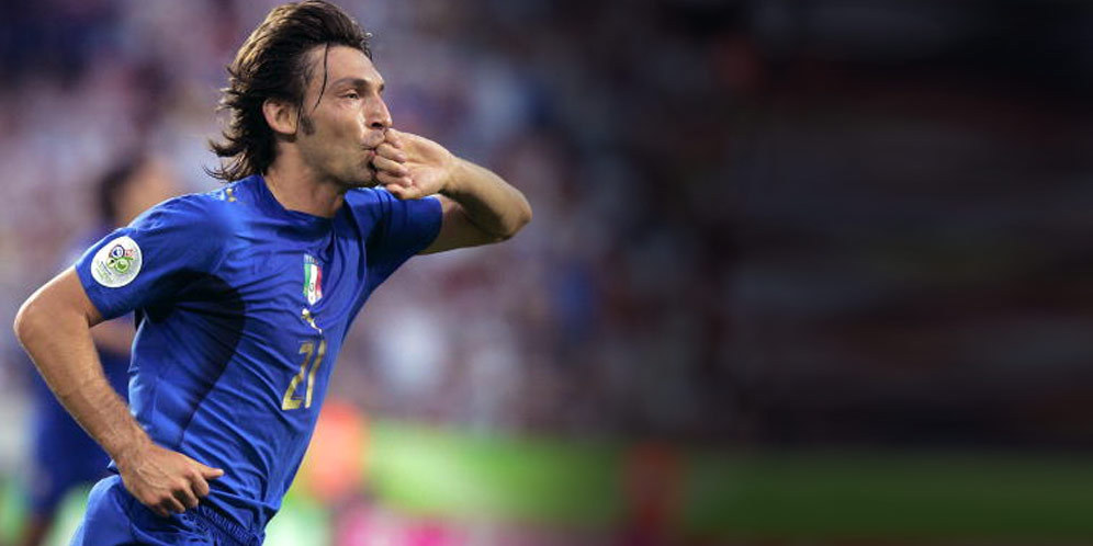 Sepasang Tendangan Bebas Spesial Andrea Pirlo Untuk Italia - Bolanet