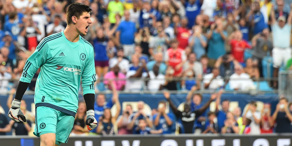 Saking Tingginya, Courtois Bikin Bocah Ini Terperangah