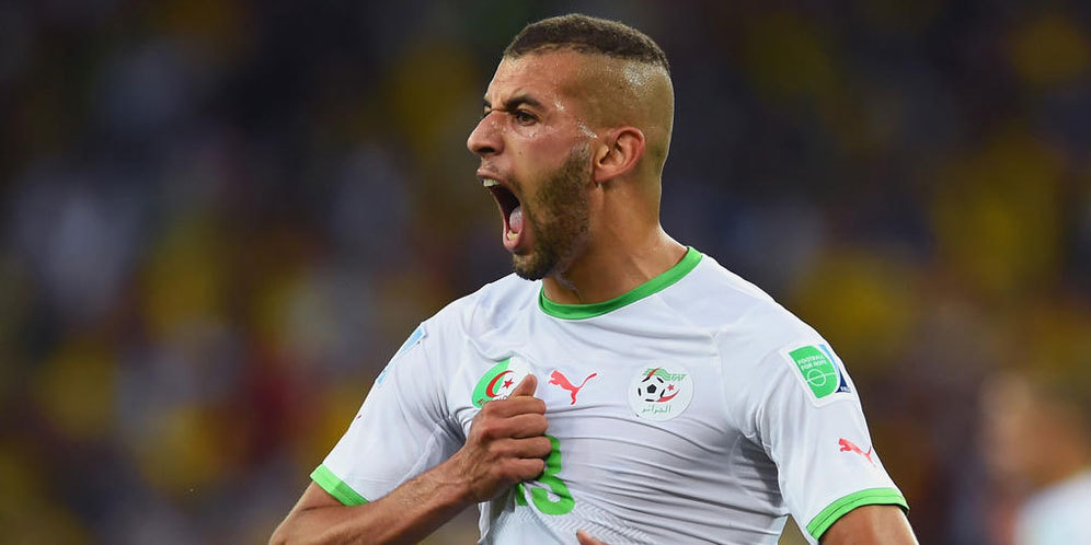 Arsenal Ingin Rebut Slimani dari Leicester