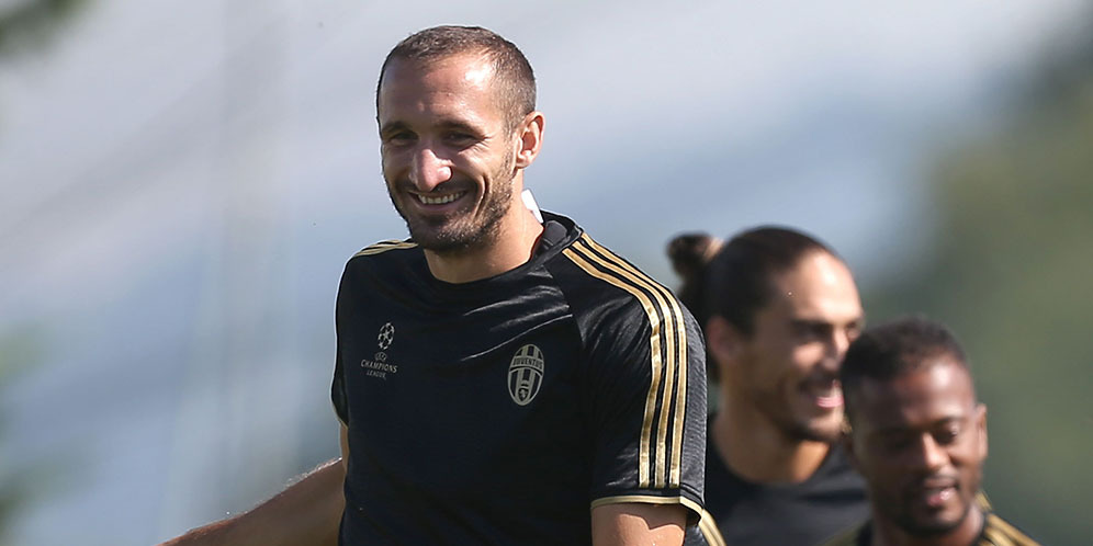 Chiellini Belum Pasti Tampil Lawan Frosinone