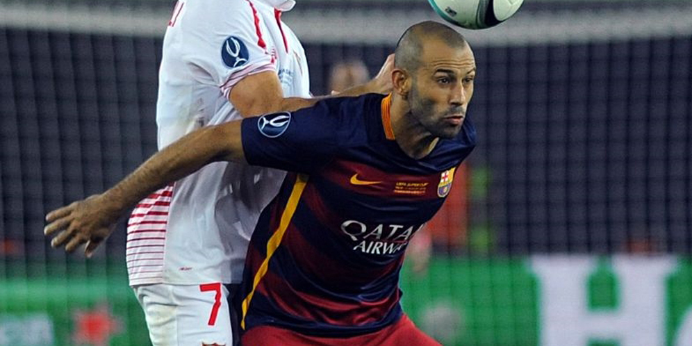 Barca Bernafas Lega, Mascherano Ternyata Tak Cedera