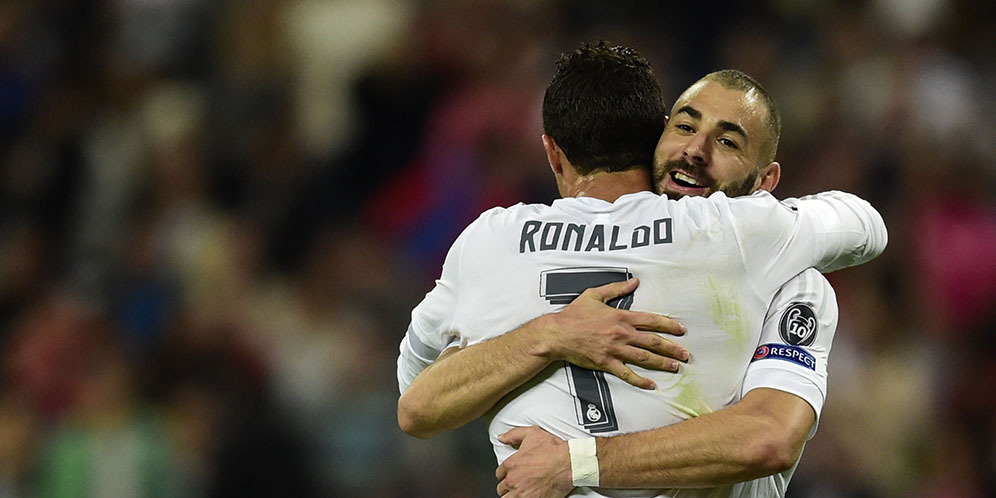 Kerja Keras Benzema Bikin Ronaldo Subur