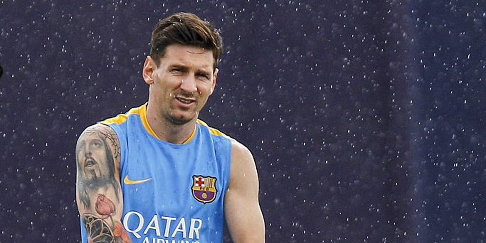 Messi Absen di Latihan Barca 