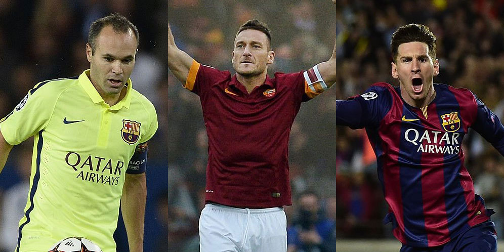 Barisan Pemain Top Calon Peraih Gelar One-Club Man Barisan Pemain Top Calon Peraih Gelar One-Club Man