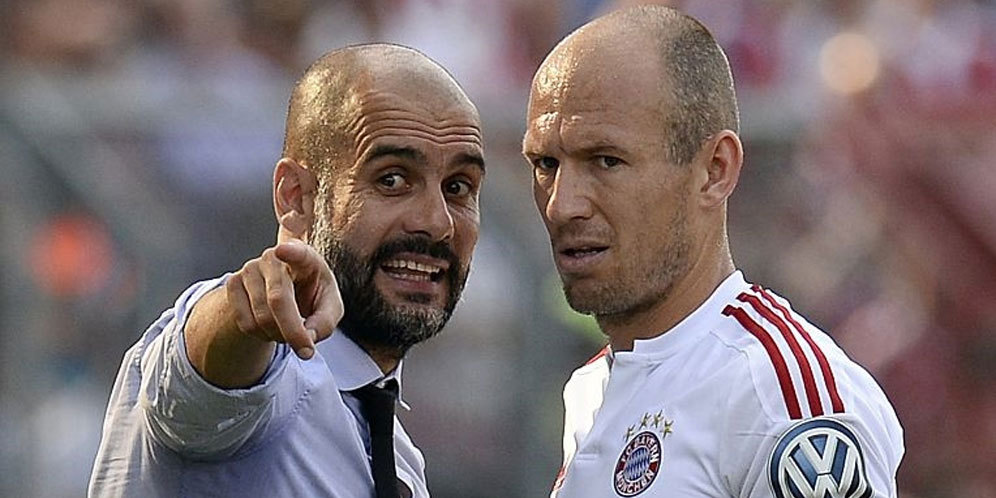 Robben Sebut Guardiola Butuh Kualitas Untuk Sukses