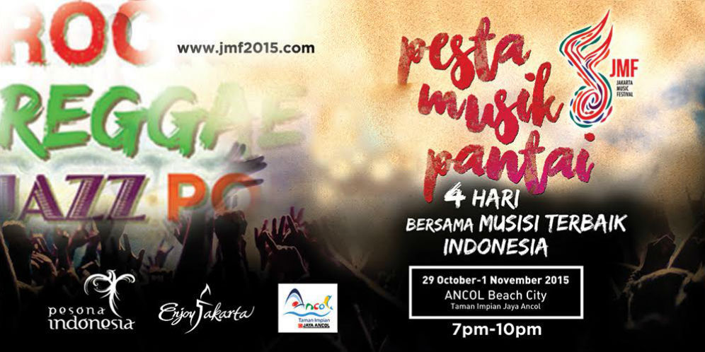 Enjoy! Konser Musik Nuansa Pantai di Jakarta Music Festival 2015