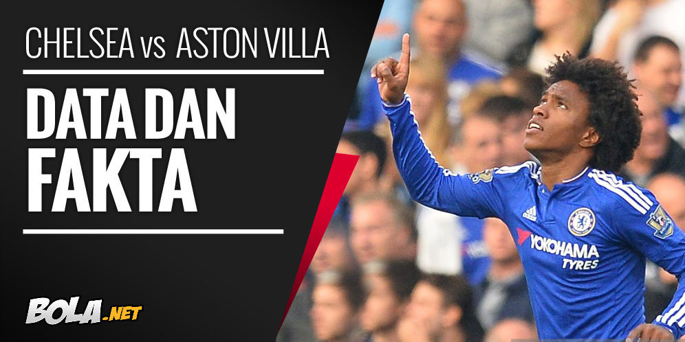 Data dan Fakta Premier League: Chelsea vs Aston Villa