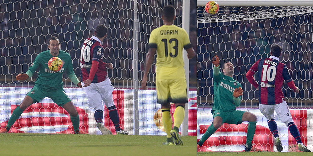 Penyelamatan Heroik Handanovic Menit 94
