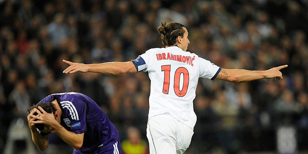 Momen Magis UCL: Ibra Hancurkan Anderlecht