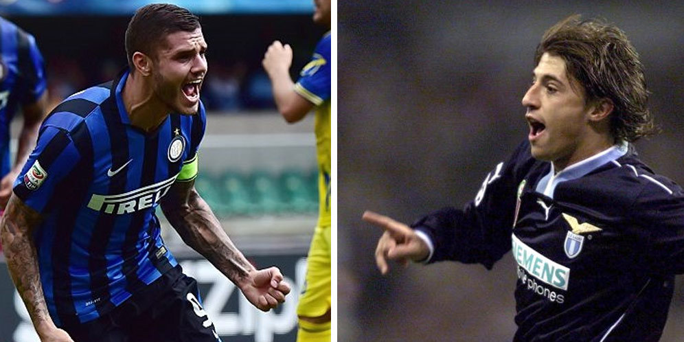 Icardi Kering Gol, Mancini Ingat Crespo di Lazio