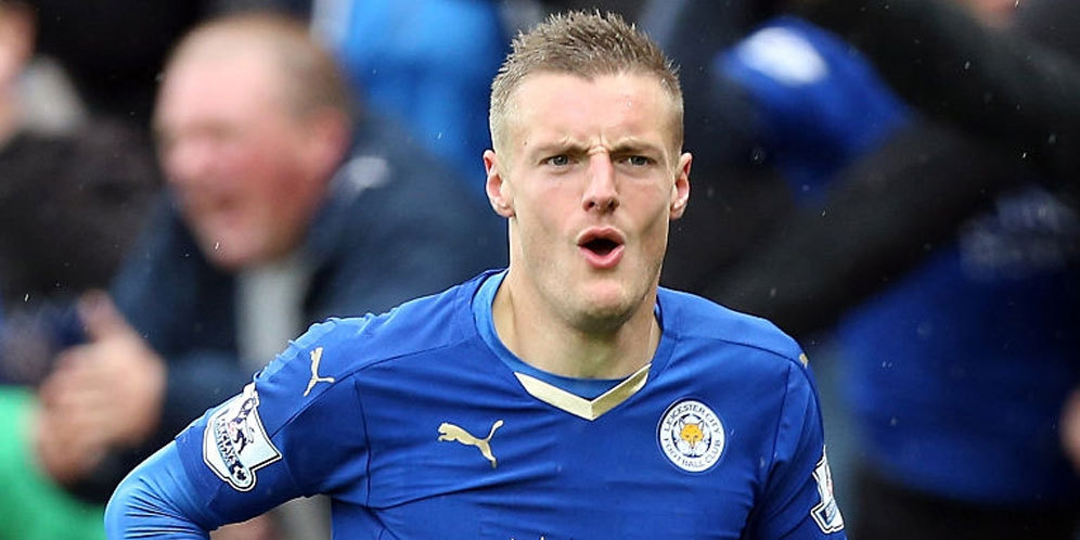 Jadi Pemain Terbaik, Vardy Berterima Kasih Pada Skuat Leicester