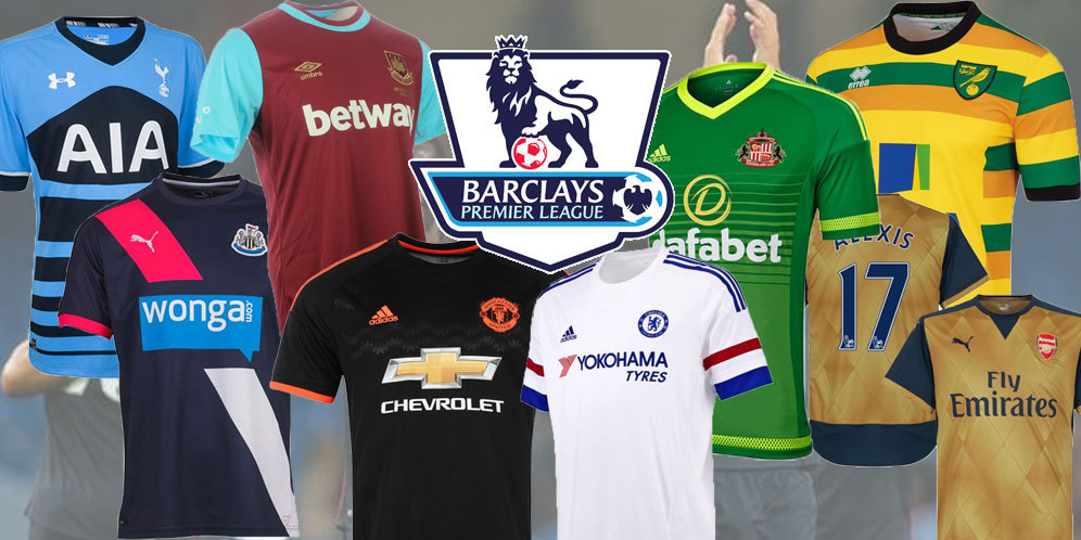 10 Jersey Pemain Terlaris di Musim 2015/2016