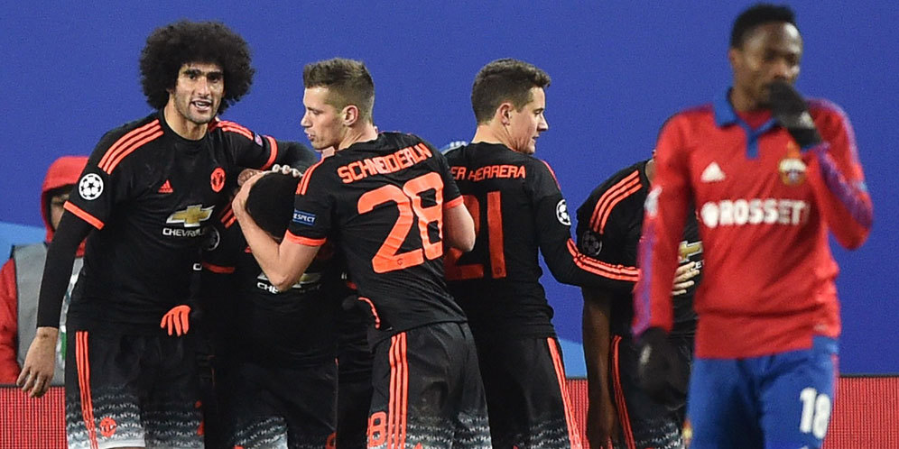 Hasil Pertandingan CSKA Moscow vs Manchester United: Skor 1-1
