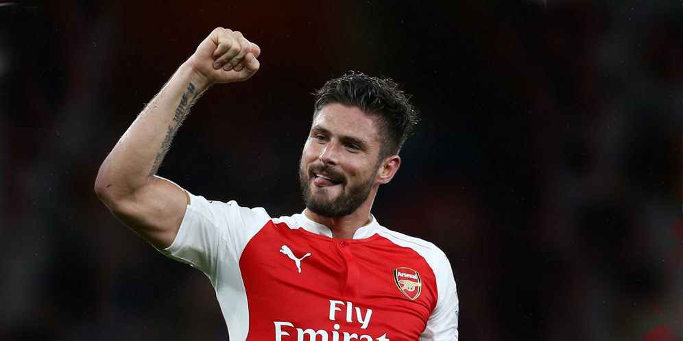 Giroud: Juara, Arsenal Butuh Keberuntungan