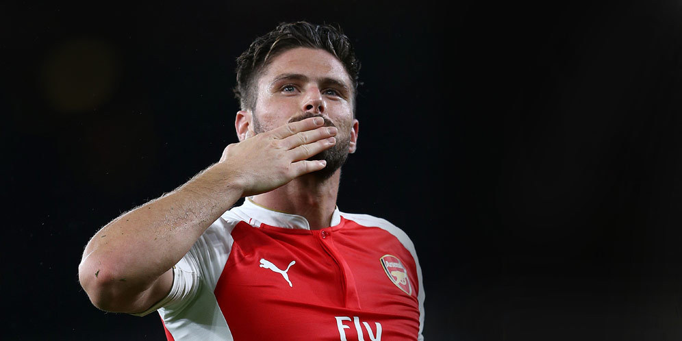 Giroud Bantah Iri pada Walcott