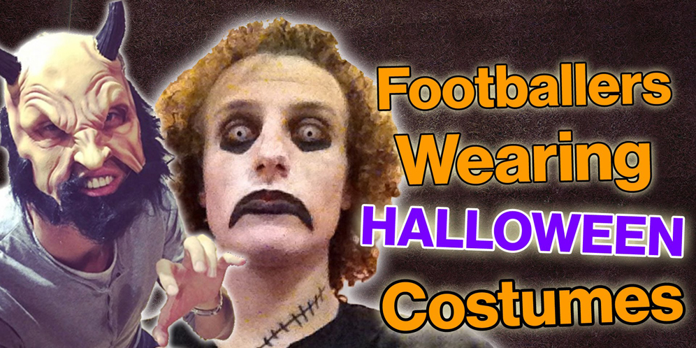 Coba Tebak, Siapa Saja Bintang Sepakbola Berkostum Halloween Ini