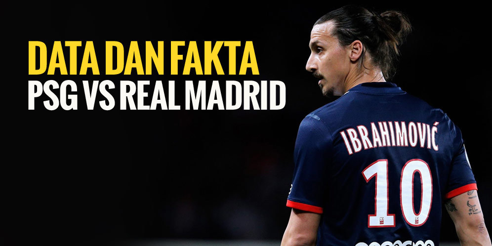 Data dan Fakta Liga Champions: PSG vs Real Madrid