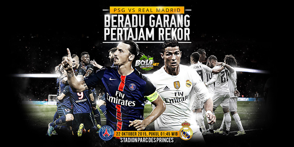 Prediksi PSG vs Real Madrid 22 Oktober 2015 