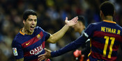 HT Review: Suarez dan Neymar Buat Madrid Merana