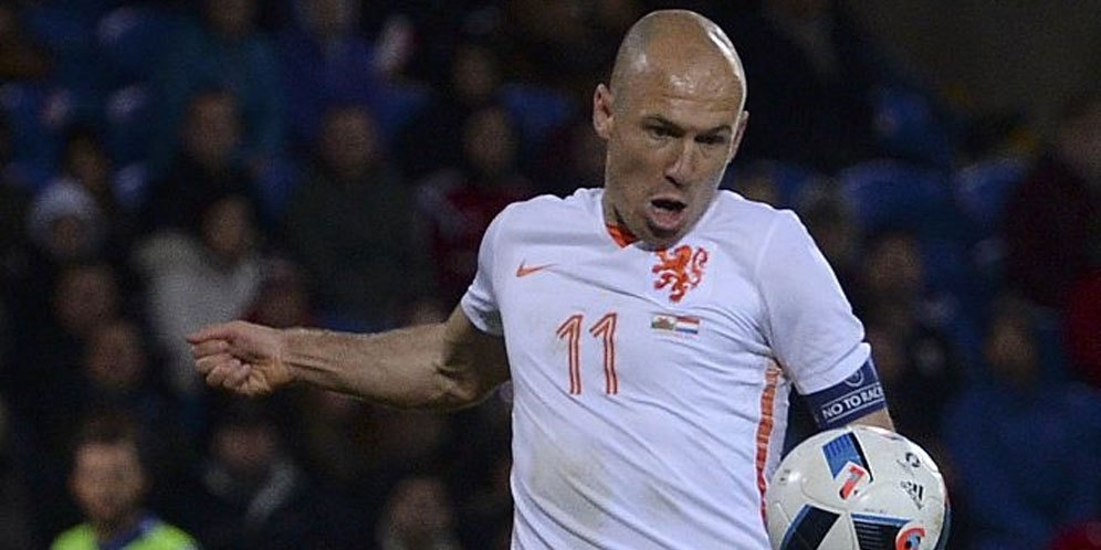 Meski Rawan Cedera, Robben Masih Semangat Bela Timnas Belanda