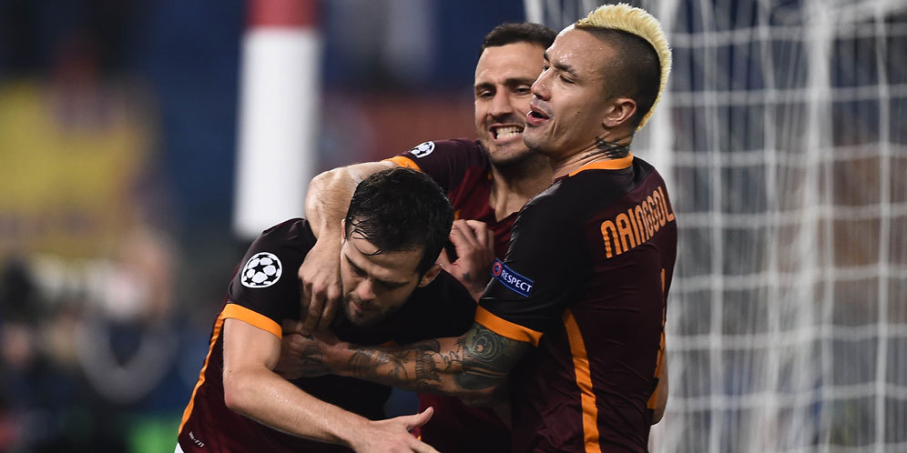 Data dan Fakta Liga Champions: AS Roma vs BATE