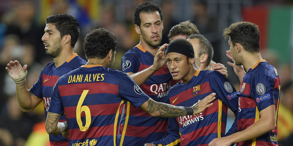 Highlights Liga Champions: Barcelona 3-0 BATE