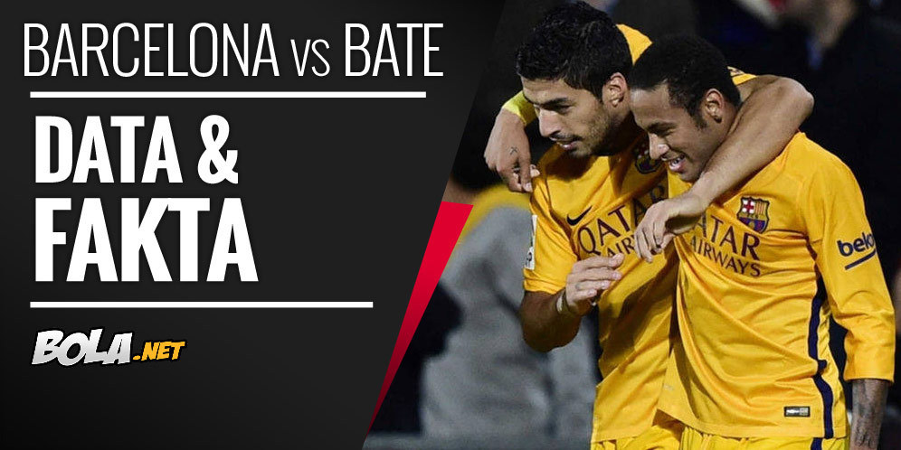 Data dan Fakta Liga Champions: Barcelona vs BATE Borisov