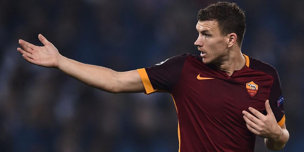 Banding Ditolak, Dzeko Absen Lawan Milan