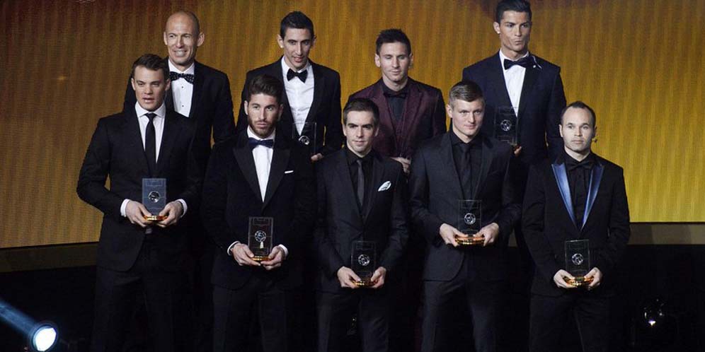 FIFA/FIFPro Rilis Nominasi World XI 2015