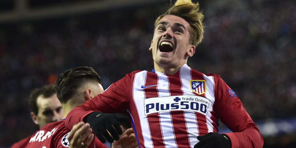 Griezmann Anggap Dirinya Belum Selevel Messi dan Ronaldo